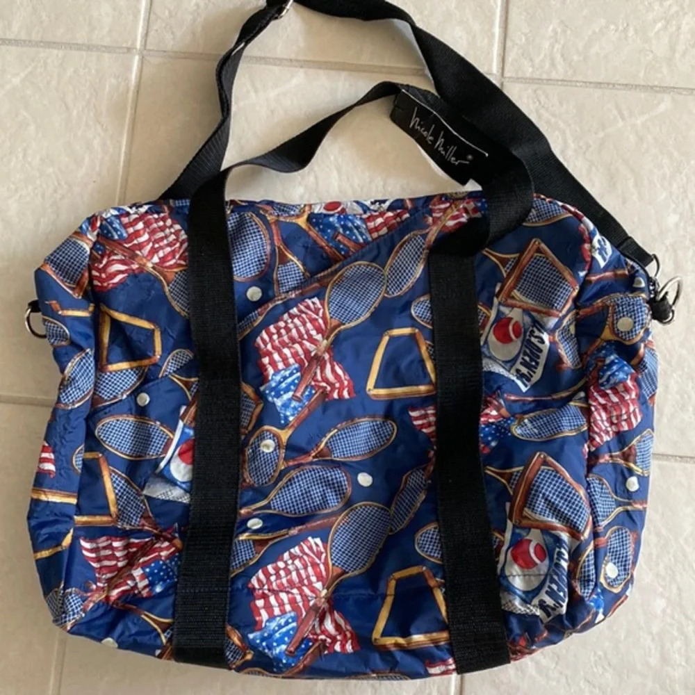 Nicole Miller Tennis Themed Bag